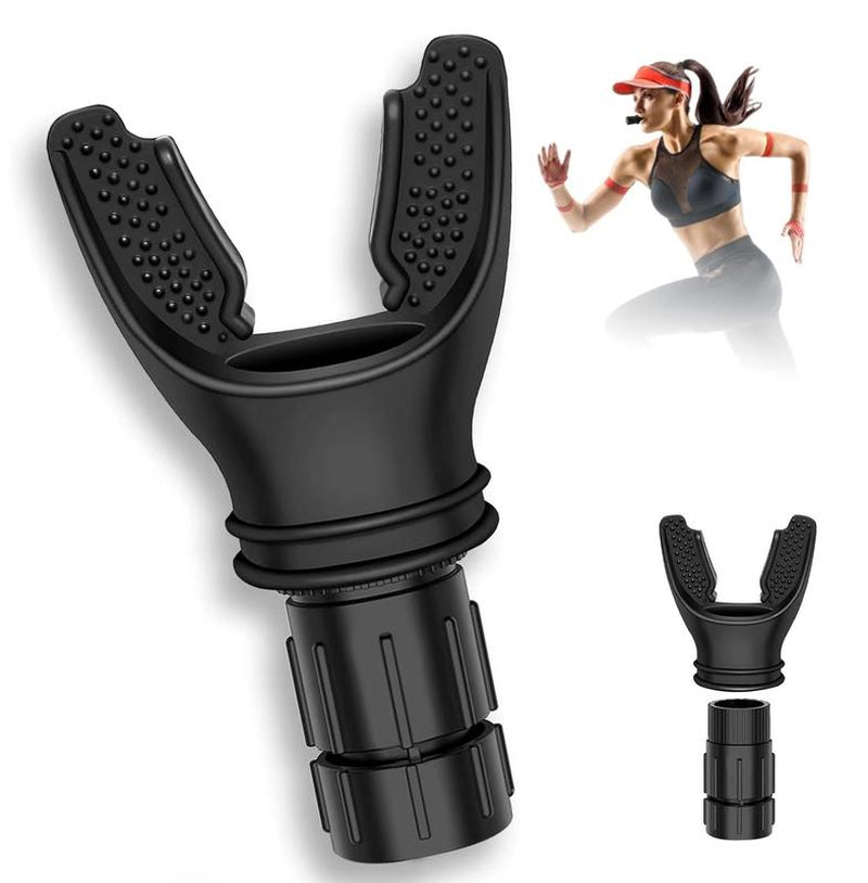 Running Breathing Trainer Device-2 Pack, Lung Breathing Trainer, Breathing Exercise Device, Running Supplies, Mini Breathing Training Equipment, Breathing Trainer for Working Out, Running Trainer for Fitness Training Adjustable Resistance Outdoorfun